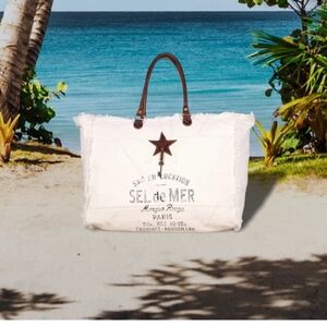 Myra Smashing Weekender Bag Sel de Mer Marque Rouge Paris